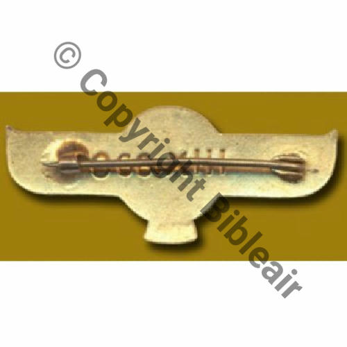 A1383  1943.45 A1383NH Squad.346 BR.66  SM Fab GB Eping bascule Bijoutier Dos lisse irreg Grave C66.XIII 17x43mm Src.JP.MEHL via A.DENIS 